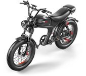 2024-EU Warehouse C93 bicicleta eléctrica 1000w 20 pulgadas neumático ancho E-bike 50 km/h 48V 20Ah bicicleta potente marco de acero bicicleta para adultos 1000W-48V-20AH