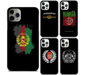 Funda con la bandera de Afganistán para iPhone 11, 12, 13, 14 Pro Max, mini, X, XR, XS, SE 2020, 6S, 7, 8 Plus, Samsung Galaxy S21, S22 iPhone 6plus