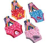 Pantalones fisiológicos para perros, pantalones sanitarios antiacoso, pantalones menstruales, nuevas correas, pantalones fisiológicos para perros, ropa para perros XXS 6