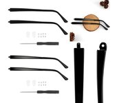 Gafas universales antideslizantes, accesorios para gafas, pierna de repuesto, montura para gafas, brazo B