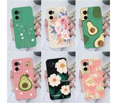 Funda Phoone para OPPO A76 A73 A93 A74 A96 A78 A94 A8 A9X funda diseño de moda aguacate Protector de pantalla a prueba de golpes silicona suave mate para OPPO parachoques OPPO A72