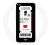 Coque pour Huawei P8 Lite 2017 Billet d'avion Marrakech Maroc