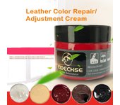 Herramienta de reparación de cuero de 50 ml para asientos de coche, sofás, abrigos, agujeros, arañazos y grietas, sin calor, líquido para volante de cuero, kit de reparación de vinilo SW01 gris oscuro