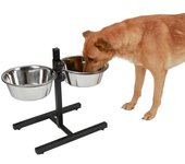 KERBL Barrita con comedero para perros - 2x1800ml