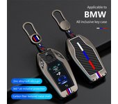 Funda para llave de coche con pantalla LED de aleación de Zinc, para BMW 5 7 Series G12 G11 G30 G32 G31 i8 I12 I15 G01 X3 G02 X4 G05 X5 G07 X7