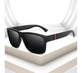 Gafas de sol polarizadas de marca de lujo para hombre, gafas de exterior de alta gama, gafas de conducción cuadradas de moda, gafas de sol de viaje Uv400 verde