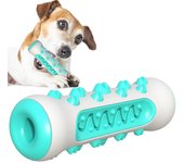 Juguete para perros grandes, cepillo de dientes interactivo, palo Molar para perros pequeños y grandes, limpieza de dientes, juguetes para masticar, suministros de entrenamiento para Bulldog Francés Labrador Pug amarillo
