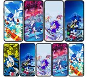 Funda para iPhone 15 14 Xiaomi Redmi Note 13 12 11 Pro Max X 8 7 9 XR Samsung Galaxy S24 S23 OPPO A15 Huawei Sonic Hedgehog Forces Funda de teléfono de dibujos animados for OPPO A74 4G A95 4G crudo