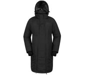 Chaqueta premamá acolchada larga para mujer/señora Amethyst de Mountain Warehouse 12 UK negro