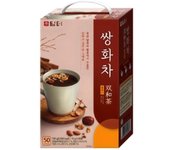 Damteo Ssanghwa Herbal Tea Plus 15g x 50 Sticks – Korean Traditional Root Tea with Jujube, Ginger & Licorice, Caffeine-Free Energy Booster 15g × 50 sticks