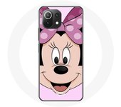 Coque pour Xiaomi Mi 11 Lite Minnie Mouse Dessin animé rose