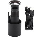 Cámara de mirilla para puerta FHD 1080P 2MP 2.4G WiFi USB Detección de movimiento Visor de ojo de puerta de gran angular