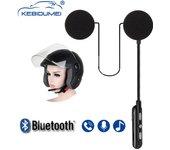Bluetooth 5.0 motocicleta casco de bicicleta eléctrica auriculares parlantes manos libres sonido estéreo auriculares cancelación de ruido micrófono impermeable reproductor de música