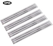 12 limas redondas para afilar motosierras, lima para carpintería de 4 mm y 5/32 pulgadas