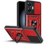 Funda protectora de cámara para Realme C55 C33 C35 C31 C30 Realme 10 Pro + 10 9i 8 Realme C25y C21y C3 C21 C20 Armor Hybrid Ring Cover For Realme C55 azul