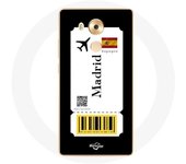 Funda para Huawei Mate 8 Billete de avión Madrid España