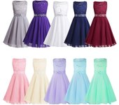 Niños Niñas Sparkle Lentejuelas Encaje Flor Niña Dama De Honor Vestidos De Fiesta De Boda Sin Mangas Gasa Princesa Desfile Vestido De Bola 3-4 Years gris