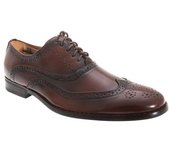 Zapatos Brogue Oxford con cordones de cuero para hombre de Goor 10 UK negro