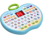 Juguete educativo temprano, tableta de aprendizaje, juguete de computadora para niños pequeños con pantalla LED, 8 modos de aprendizaje azul