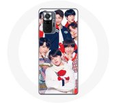 Coque pour Xiaomi Redmi Note 10 Pro BTS Affiche Memebers Cadeau de Noël 2023