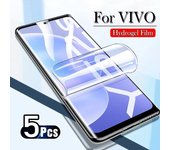 5 protectores de hidrogel para VIVO X90, X80, X70, X50, X60 Pro Plus, protector de pantalla para VIVO IQOO 10, 9, 8 Pro, S12, S15, V21. For VIVO X60 puro