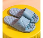 Sandalias ligeras de verano 2024 para mujer, informales, de suela suave, para casa, para piscina, antideslizantes, para playa, para nadar 44-45 gris claro