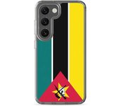 Coque Téléphone - Samsung - Galaxy S21 - Drapeau Mozambique - Souple - Multicolore