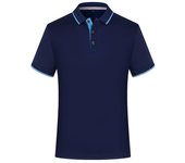 Camiseta de manga corta Polo Color sólido deportes de secado rápido Polos de verano ropa de hombre M