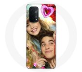 Coque Maniacase pour pour Oppo A74 5G Poursuis Tes Rêves Mía Cáceres et Álvaro Paz Go! Live Your Way