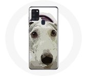 Coque Samsung Galaxy A21S Lévrier greyhound Race de chiens