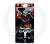 Coque Maniacase pour Google Pixel 7a lewis hamilton mercedes 44
