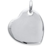 Les Trésors De Lily [B9418] - Pendentif Argent 'Love Révérence' argenté - 20x20 mm plata