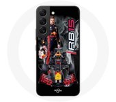 Coque maniacase pour Samsung Galaxy S21 FE Formule 1 Max Verstappen Pilote F1 Red Bull 15