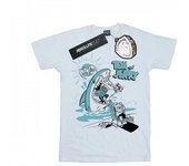 Tom And Jerry Boys Summer Shark T-Shirt 9-11 Years blanco