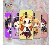 Funda de teléfono Kawaii Kimetsu No Yaiba para Huawei Mate 40, 30, 20, 20X, 10 RS, P Smart 2021, 2020, ZS Pro Plus Lite 2019 Mate 10 Lite