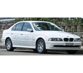 BMW E39 525 530 540 1995-04 - Listones laterales cromados, puertas protectoras cromadas