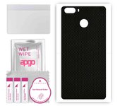 apgo Protective Skin Sticker for the back compatible with Cubot H3, Wrap Film, Foil, Vinyl - Pattern Matrix