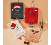 Toalla de mano navideña tipo colgante Decoración navideña Toalla de mano navideña de dibujos animados Christmas hat