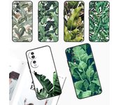 Funda de hoja de plátano para Huawei Nova 5T, 9, 10 SE, 11, 3i, 8i, 11i, Y91, Y60, Y70, Y61, Y90, P20, P40 Lite, P30 Pro. P Smart 2019