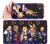 Funda My Hero Academia All · Might para Iphone 11 Xr 12 Mini 13 Pro Xs X Se 14 Pro Max 8 Plus 7 6s Funda suave negra Coque Funda iPhone 14 Pro Max