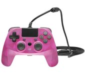 Mando con cable Snakebyte Pad 4 S para PS4 rosa