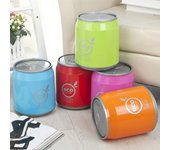 Bote de basura Bote de basura de plástico Bote de basura para automóvil Bote de basura para escritorio Cubo de almacenamiento Papelera 1.8L