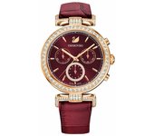 Swarovski Reloj para mujer Era Journey en tono oro rosa rojo oscuro 5416701