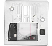 Reemplazo de placa de aguja con placa de cubierta para máquina de coser de acero Q235 resistente a la abrasión CE667 HD6700