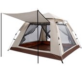 Tienda de campaña para viajes con conducción automática al aire libre, tienda de campaña automática de apertura rápida, portátil, resistente a la lluvia S