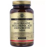 Solgar - Glucosamine Hyaluronic Acid Chondroitin MSM 60 Tablets