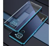 Funda de parachoques transparente con revestimiento de lujo para Xiaomi Redmi Note 9 Pro Note9 S 9s 9pro Note9pro Funda trasera transparente de silicona suave Redmi 9 verde