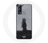 Coque pour Vivo Y72 Game of Thrones Saison 8 Daenerys Targaryen feu et sang Le Trône de Fer Logo Gri