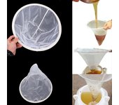 Filtro de miel de abeja, tamiz de precisión, colador de nailon en forma de embudo para filtrar impurezas, herramientas especiales para apicultura, 1 unidad