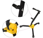 Soporte plegable para trípode de suelo de metal para saxofón tenor alto